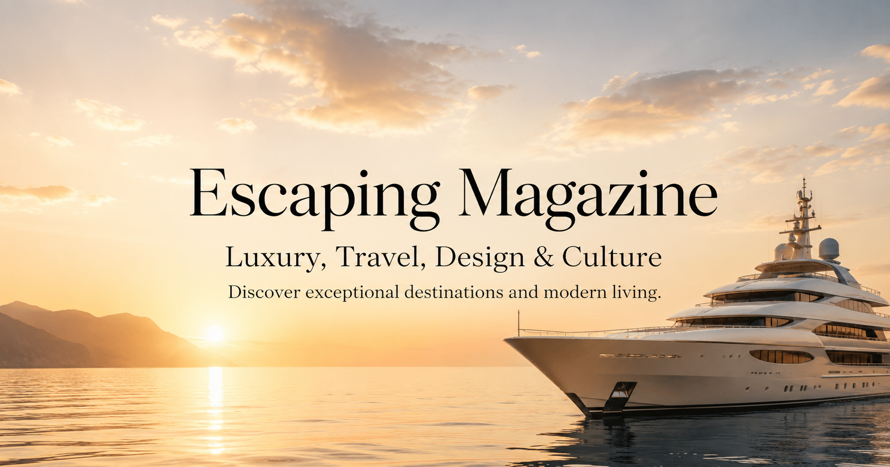Escaping Magazine — Discover exceptional destinations and modern living